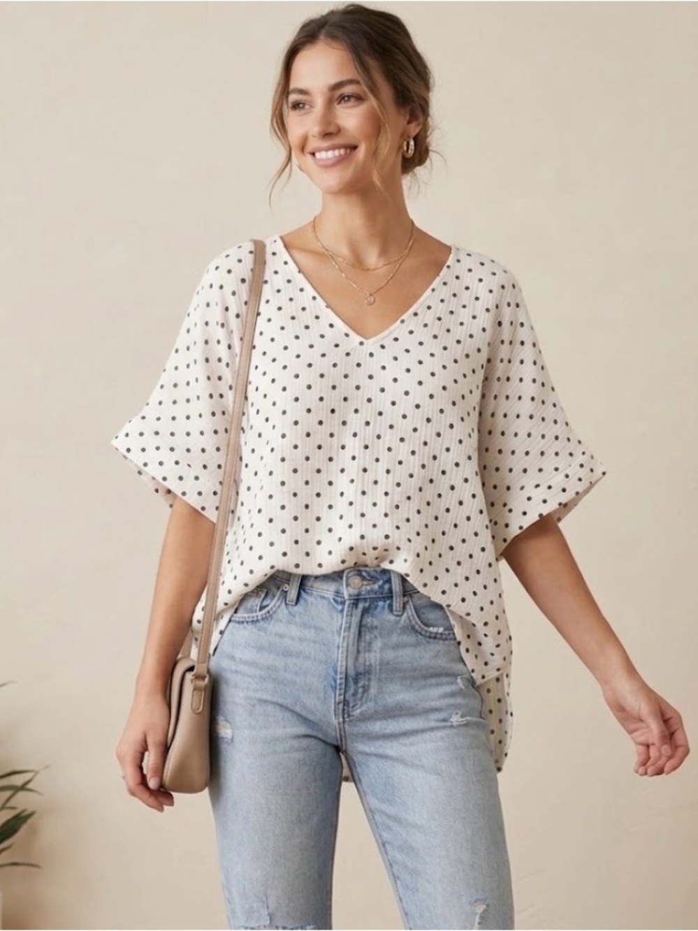 Flawless Top Blouse 100% Cotton